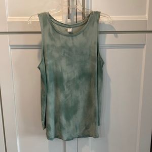 Old navy luxe pastel green swing tank top